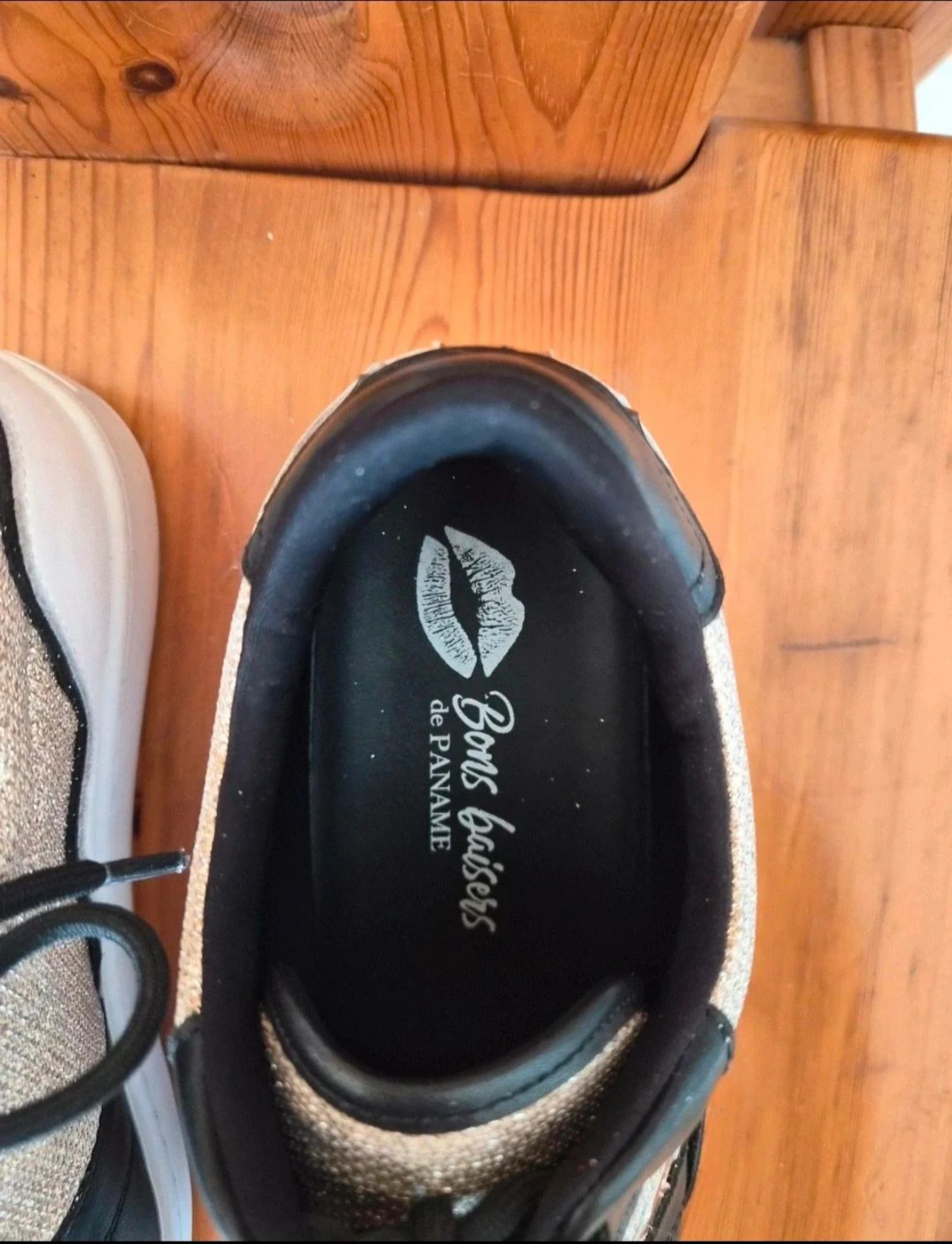 Zapatillas Bons Baisers de Paname negro/oro talla 40 – photo 7